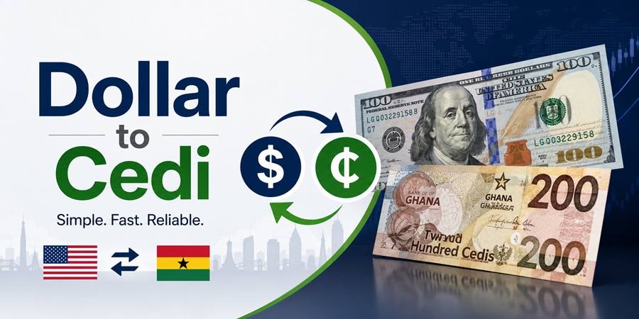 Dollar to Cedi